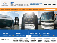 Tablet Screenshot of myrvsolutions.com